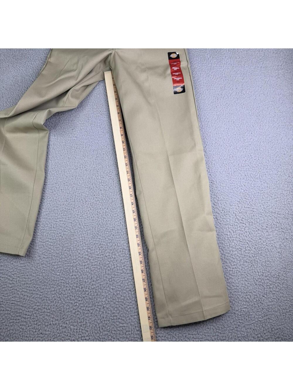 Dickies 874 The Original Work Pants (lot of 2) Original Fit Khaki Size 32x32 NWT - Picture 7 of 15